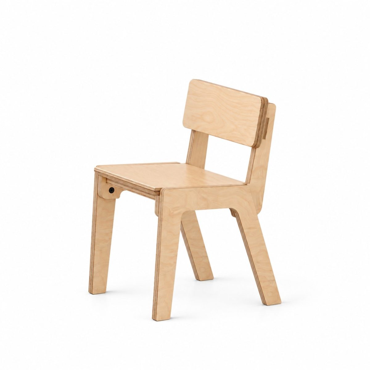 כיסא ילדים מעץ ליבנה | Twoseat